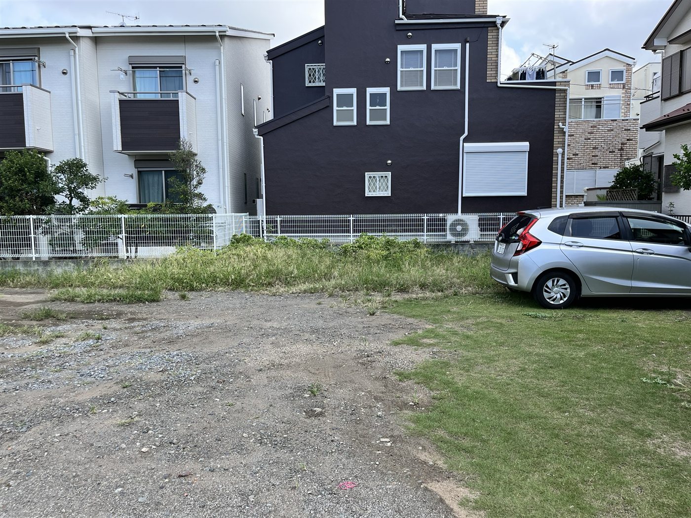 駐車場まわりの整備前確認