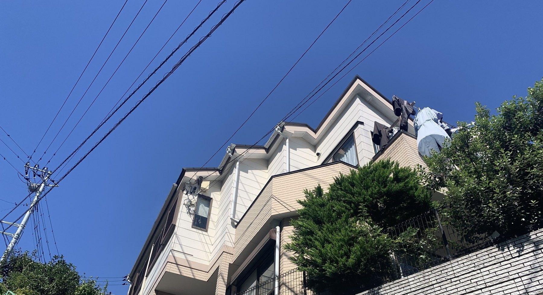 横浜市泉区の外装塗装・擁壁補修 写真1
