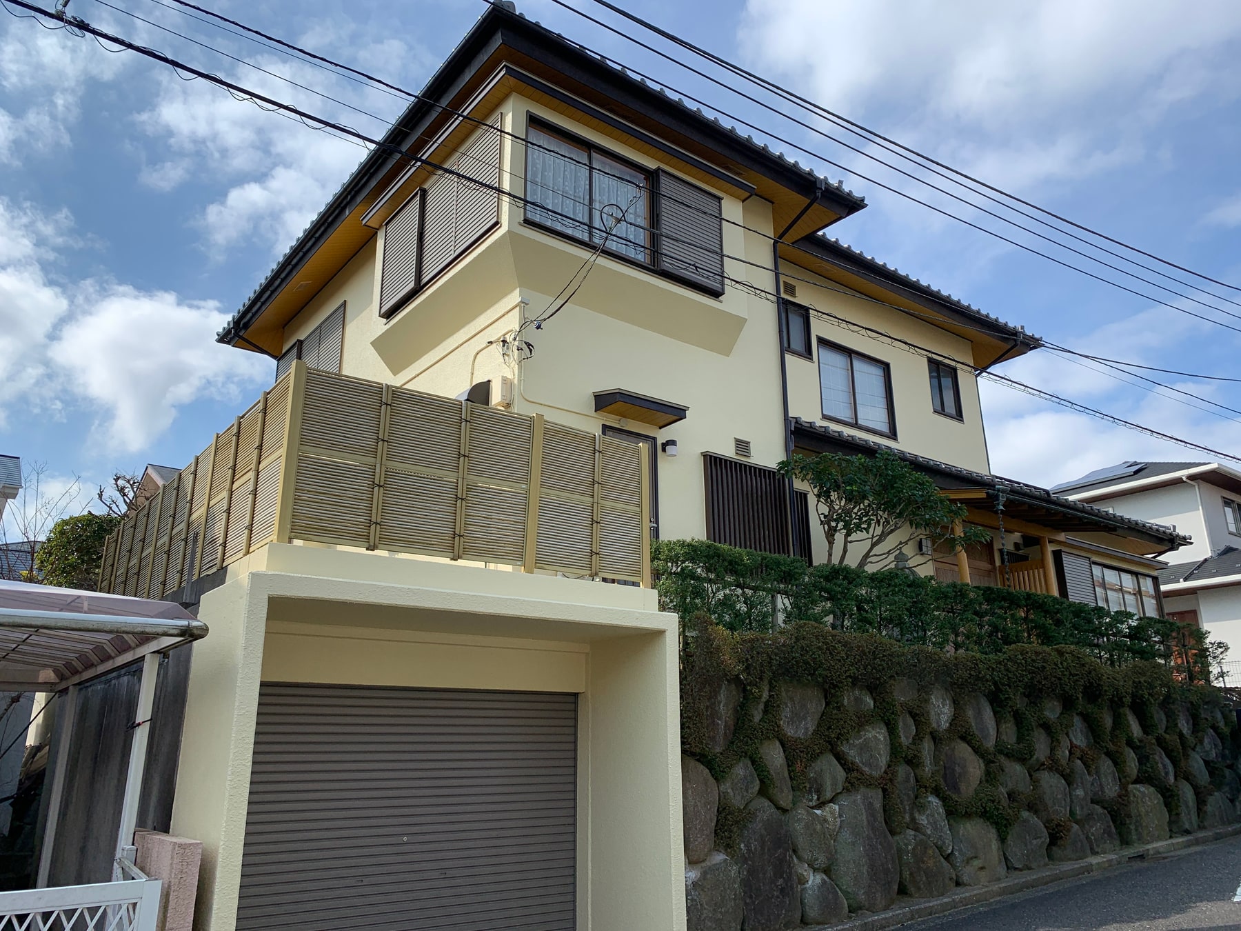 横浜市金沢区の外装塗装・木部再生 写真4